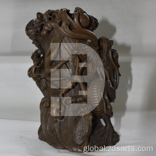 Online Auction Antiques Stone Carving of Dragon Roaring the Sea Factory
